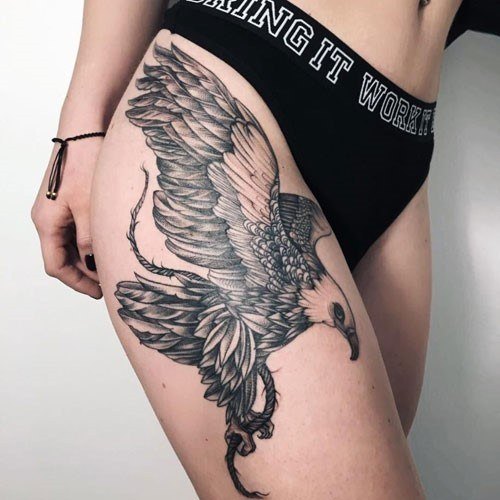 Womens Cool Eagle Tattoo Ideas