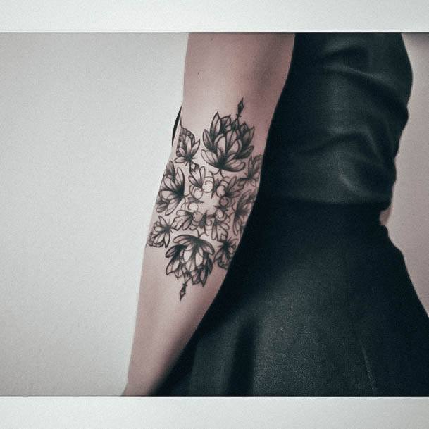 Womens Cool Elbow Tattoo Ideas