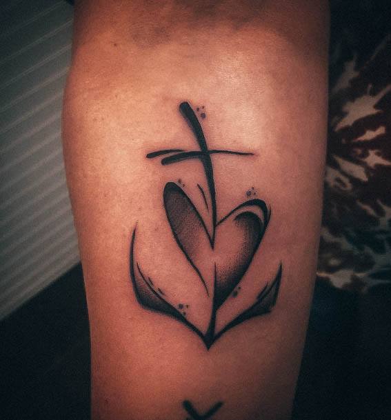 Womens Cool Faith Hope Love Tattoo Ideas