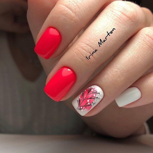 Womens Cool February Nail Ideas