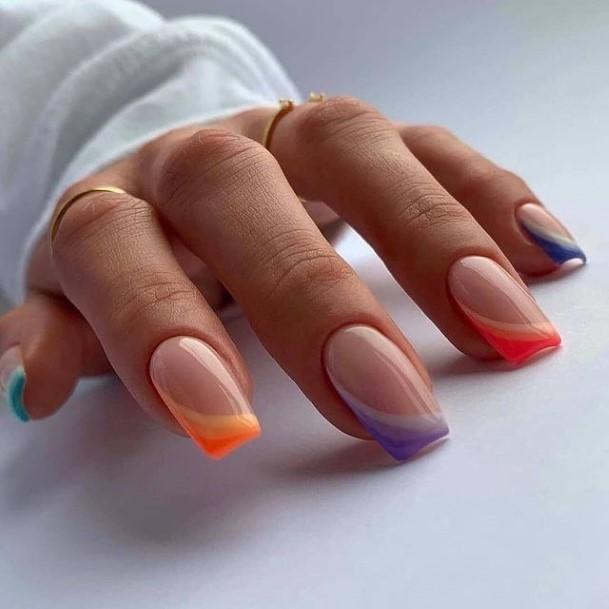 Womens Cool Festival Nail Ideas