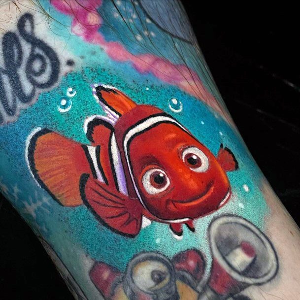 Womens Cool Finding Nemo Tattoo Ideas