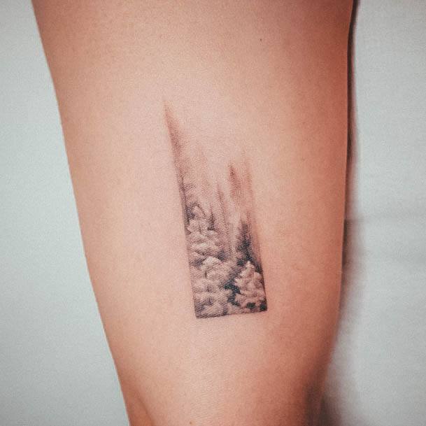 Womens Cool Forest Tattoo Ideas