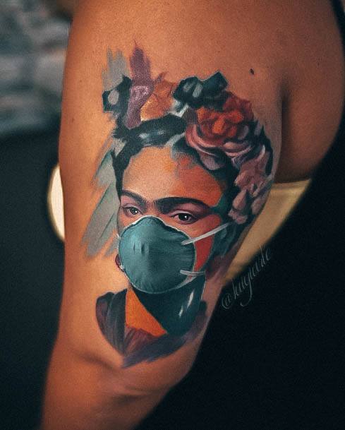 Womens Cool Frida Tattoo Ideas