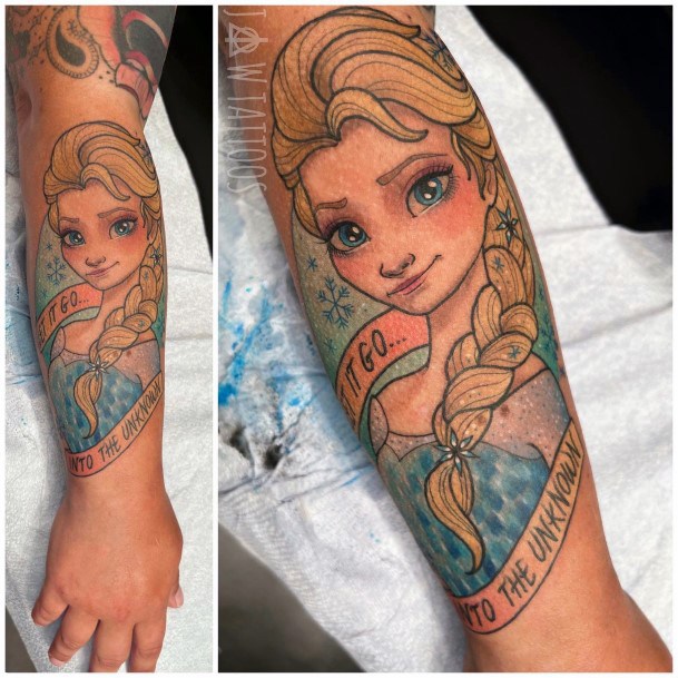 Womens Cool Frozen Tattoo Ideas