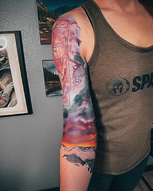 Womens Cool Galaxy Tattoo Ideas