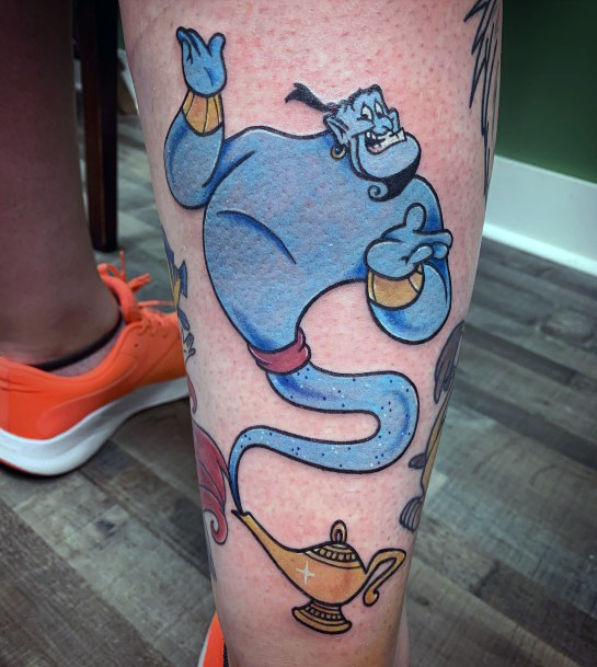 Womens Cool Genie Tattoo Ideas