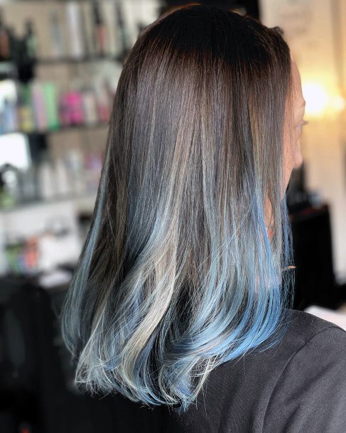 Womens Cool Grey Ombre Hairstyles Ideas