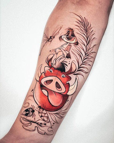 Womens Cool Hakuna Matata Tattoo Ideas