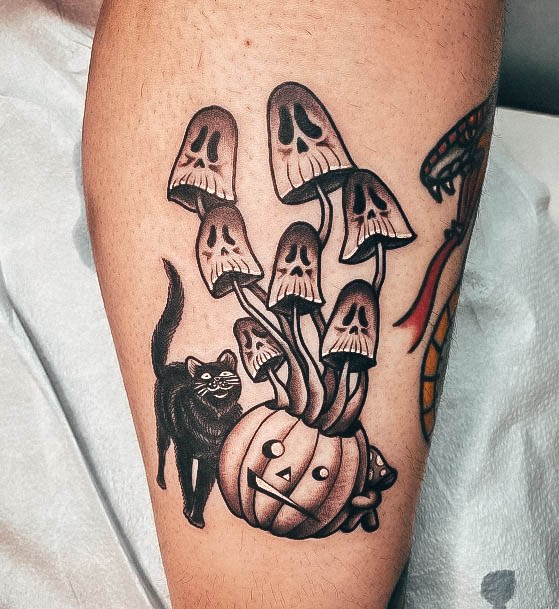 Womens Cool Halloween Tattoo Ideas