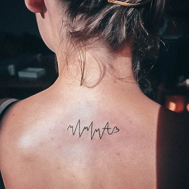 Womens Cool Heartbeat Tattoo Ideas