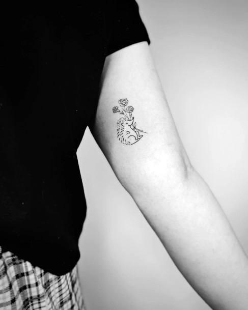hedgehog tattoo