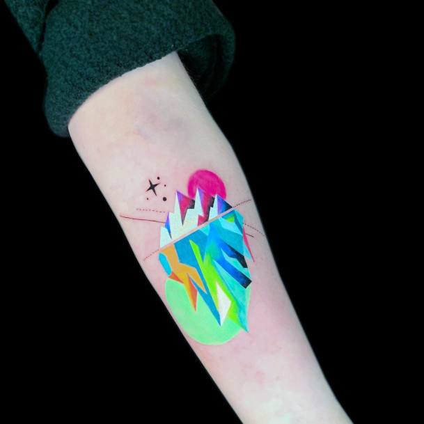 Womens Cool Iceberg Tattoo Ideas