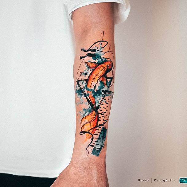 Womens Cool Koi Fish Tattoo Ideas