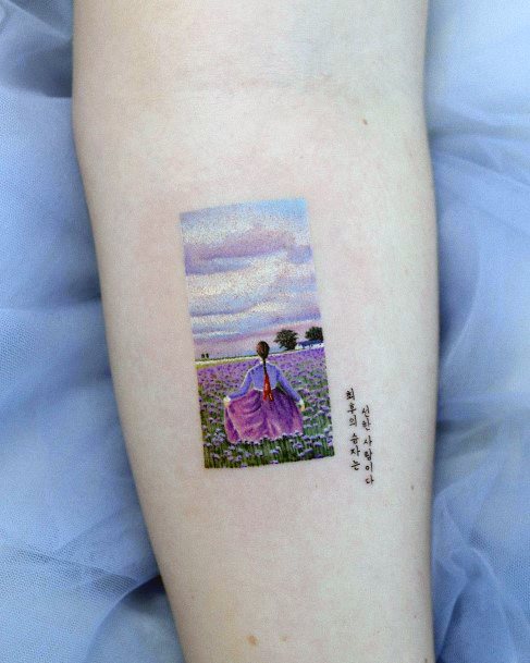 Womens Cool Landscape Tattoo Ideas