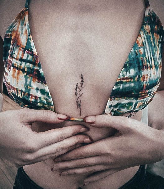 Womens Cool Lavender Tattoo Ideas