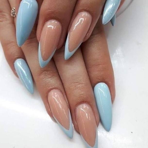 Womens Cool Light Nail Ideas