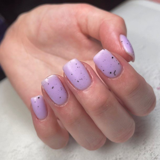 Womens Cool Lilac Nail Ideas