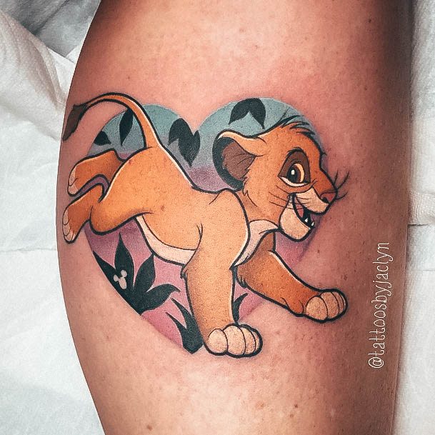 Womens Cool Lion King Tattoo Ideas
