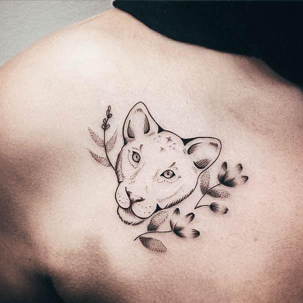 Womens Cool Lioness Tattoo Ideas