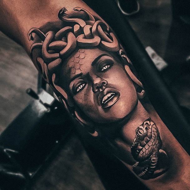 Womens Cool Medusa Tattoo Ideas