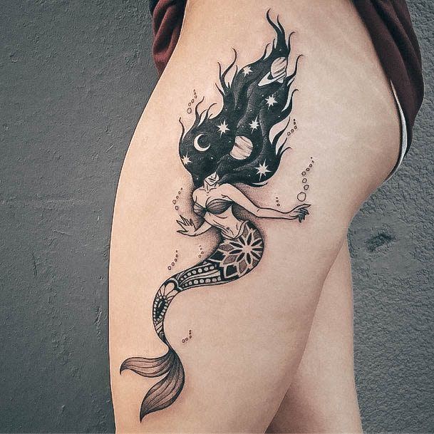 Womens Cool Mermaid Tattoo Ideas