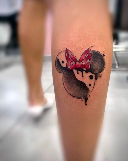 Womens Cool Mickey Mouse Tattoo Ideas