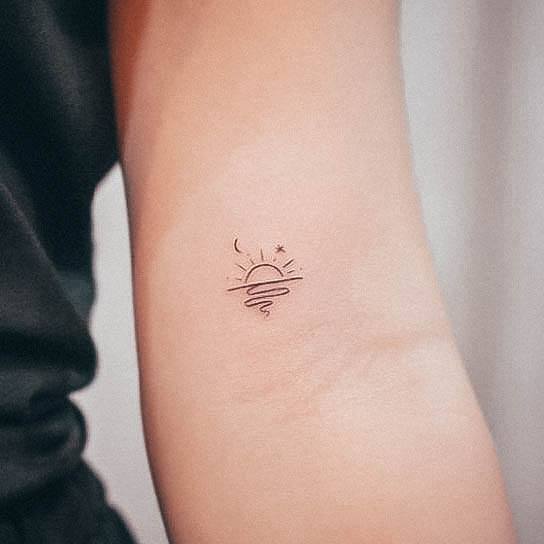 Womens Cool Minimalist Tattoo Ideas