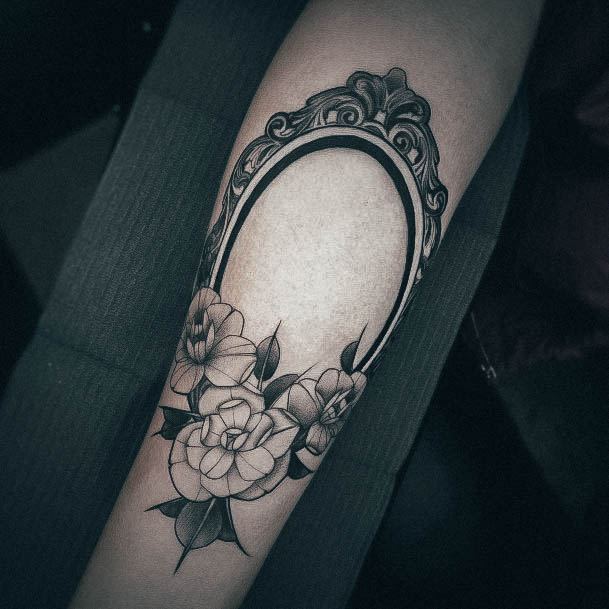 Womens Cool Mirror Tattoo Ideas