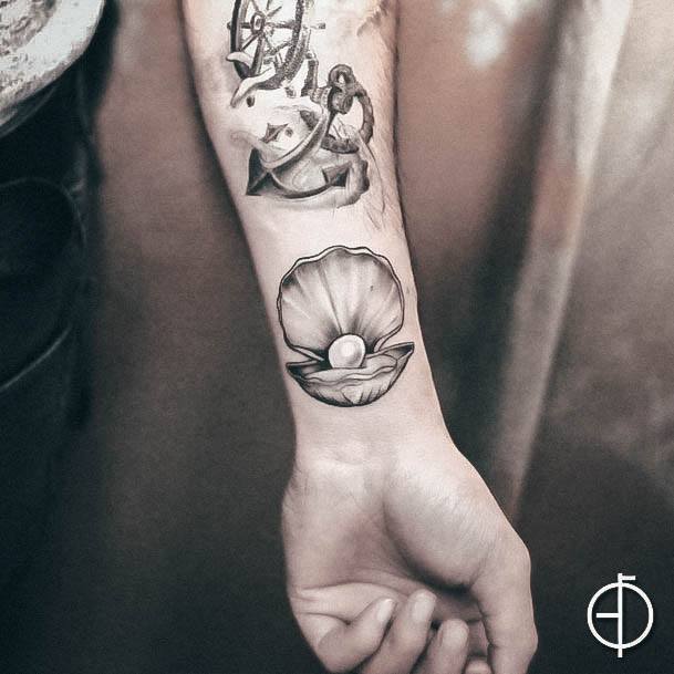 Womens Cool Pearl Tattoo Ideas