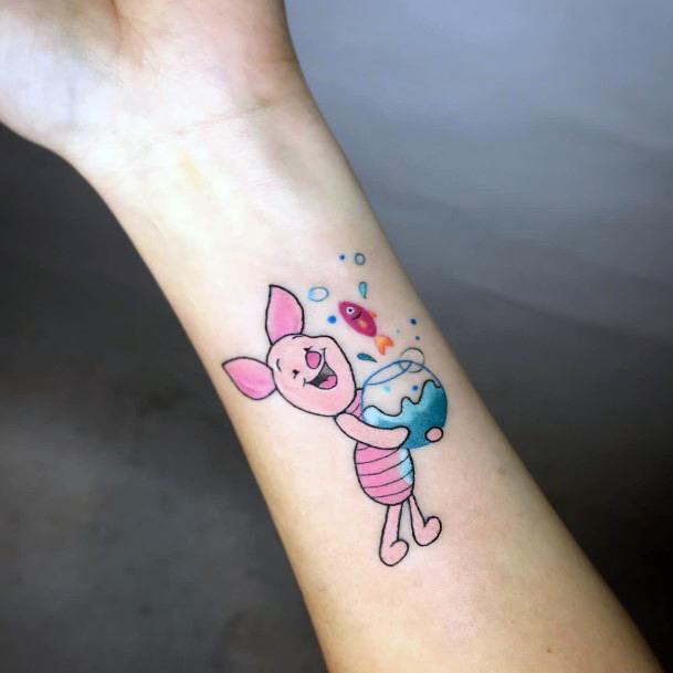 Womens Cool Piglet Tattoo Ideas