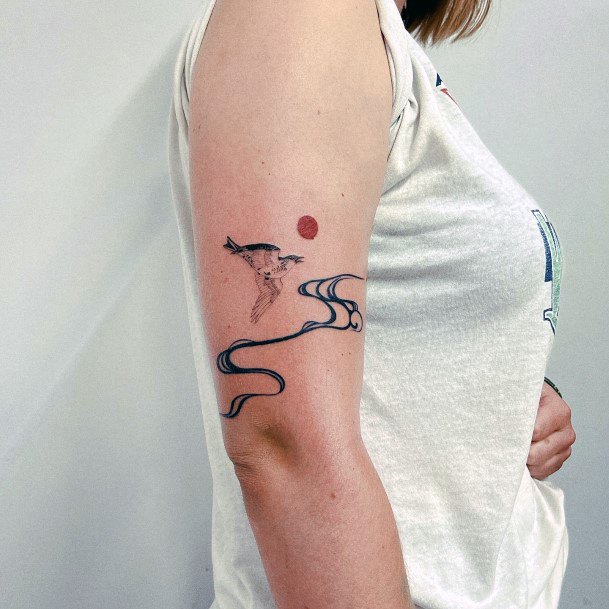 Womens Cool River Tattoo Ideas