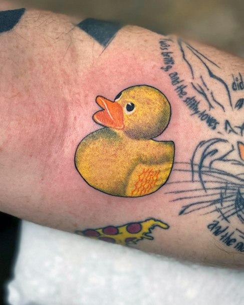 Womens Cool Rubber Duck Tattoo Ideas