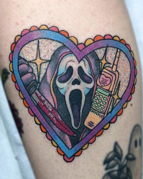 Womens Cool Scream Tattoo Ideas