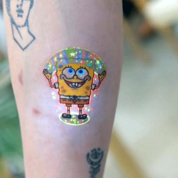 Womens Cool Spongebob Tattoo Ideas