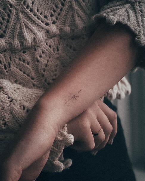 Womens Cool Star Tattoo Ideas