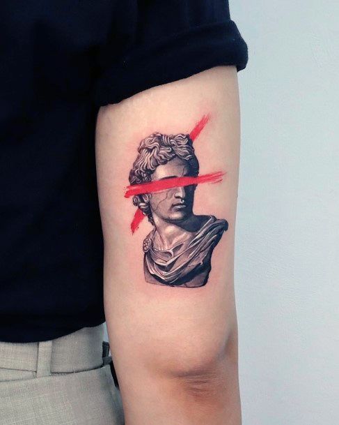 Womens Cool Statue Tattoo Ideas