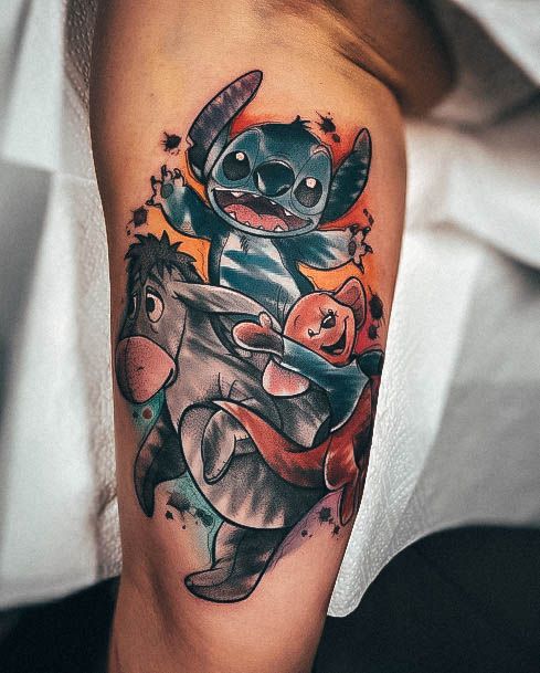 Womens Cool Stitch Tattoo Ideas