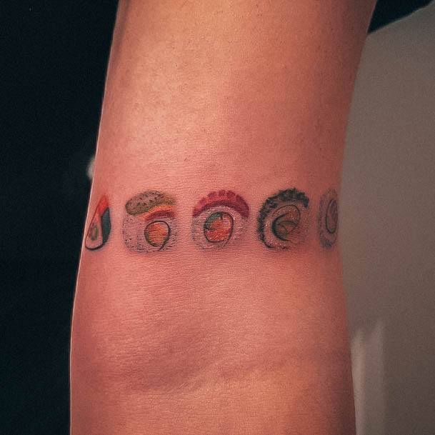 Womens Cool Sushi Tattoo Ideas