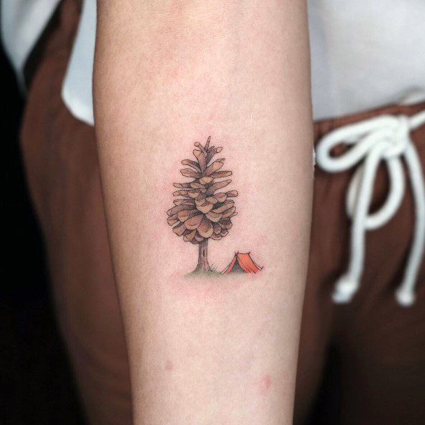 Womens Cool Tent Tattoo Ideas