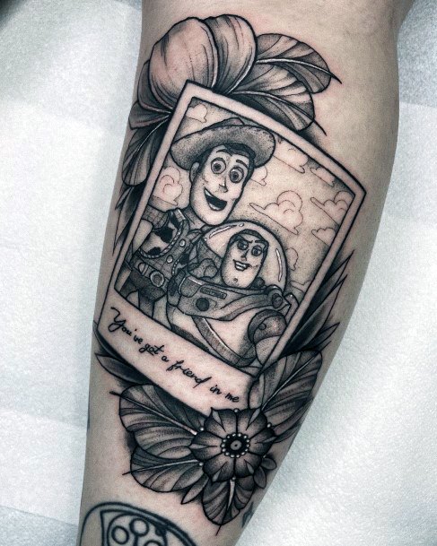 Womens Cool Toy Story Tattoo Ideas