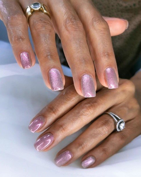 Womens Cool Velvet Nail Ideas