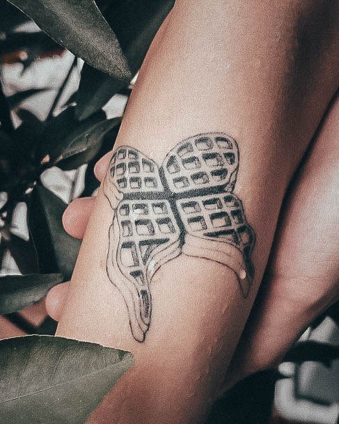 Womens Cool Waffle Tattoo Ideas