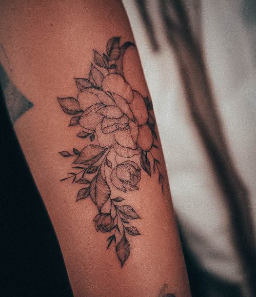 Womens Cool Wildflower Tattoo Ideas