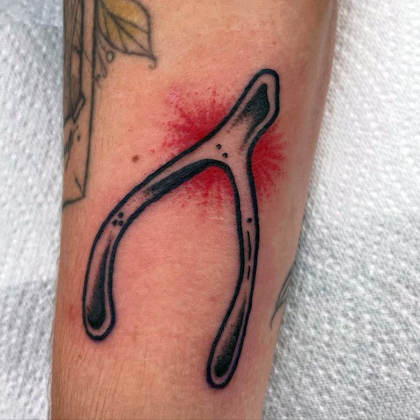 Womens Cool Wishbone Tattoo Ideas