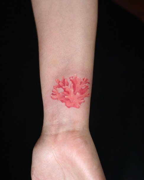 Womens Coral Good Looking Tattoos