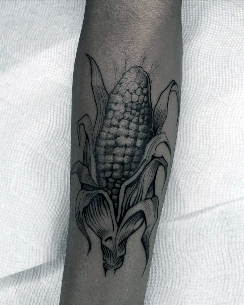 Womens Corn Tattoo Ideas