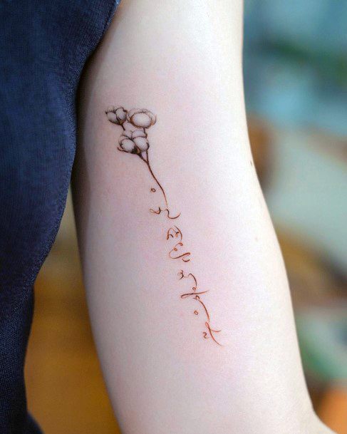 Womens Cotton Tattoo Design Ideas