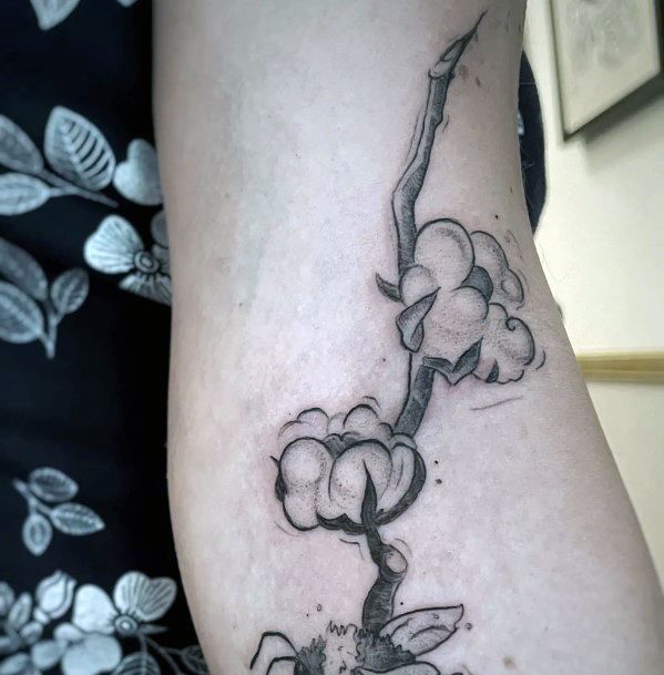 Womens Cotton Tattoo Ideas