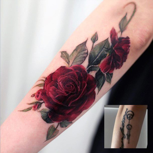 Top 100 Best Cover Up Tattoos For Women - Concealing Design Ideas